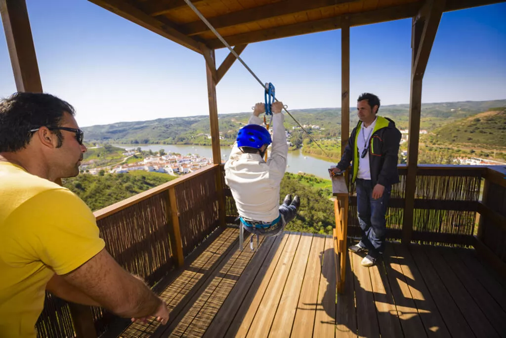 Freedonel Zipline Sanlúcar de Guadiana | Starting from €25 | Freedome